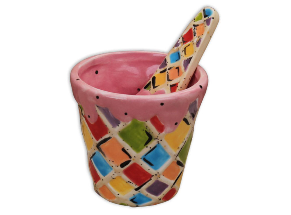 Ice Cream Bowl and Spoon